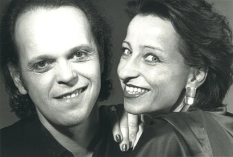 SCARLETT O' and guitar player JUERGEN EHLE